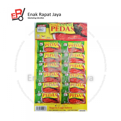ADABI PERENCAH ASAM PEDAS [12pkt x 60g]