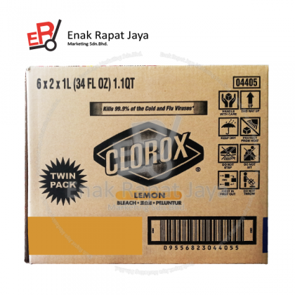 CLOROX T/P LEMON[ 2 x 6 x 1L]