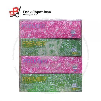 PREMIER FACIAL TISSUE NATURE 80's [80'sx4boxesx16poly]