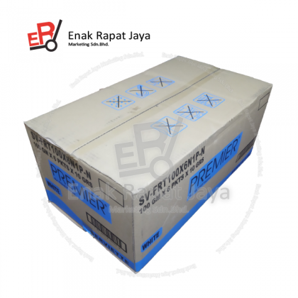 PREMIER SERVIETTE TISSUE (WHITE) [10GRx6pkx100g]