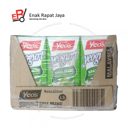 YEO'S YOGURT GREEN APPLE [24x250ml]