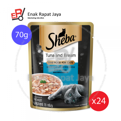 SHEBA TUNA & BREAM [24x70g]