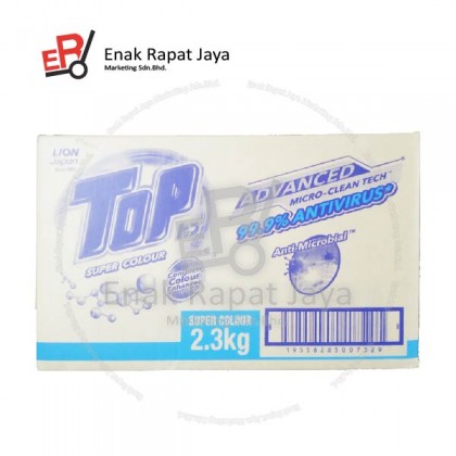 TOP DETERGENT POWDER SUPER COLOUR (BLUE) [8x2.1kg]