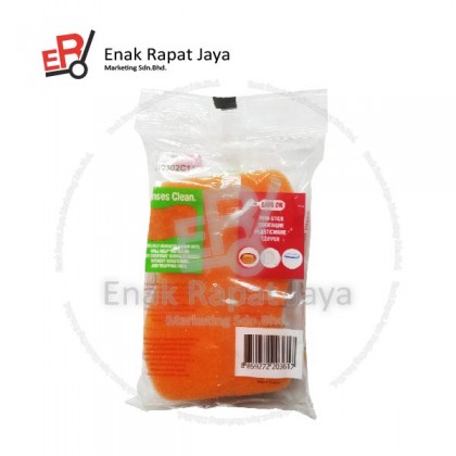 SCOTCH-BRITE SCRUB DOTS SPONGE (ORANGE) [1's]