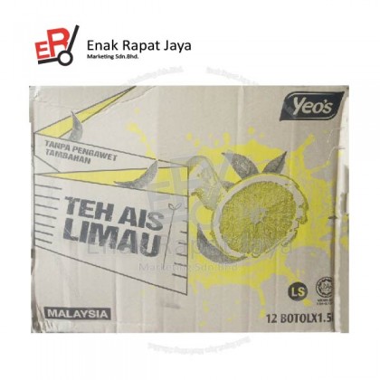 YEO'S ICE LEMON TEA (BOTTLE) [12x1.5L]