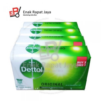 DETTOL SOAP ORIGINAL (3+1)