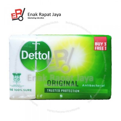 DETTOL SOAP ORIGINAL (3+1)