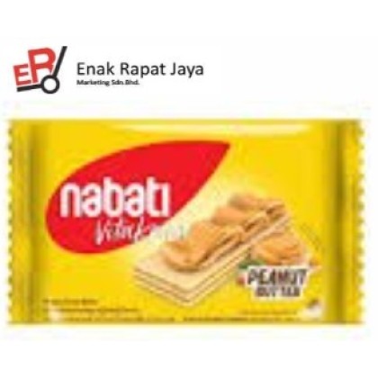 NABATI PEANUT CREAM WAFER [1polysx46g]