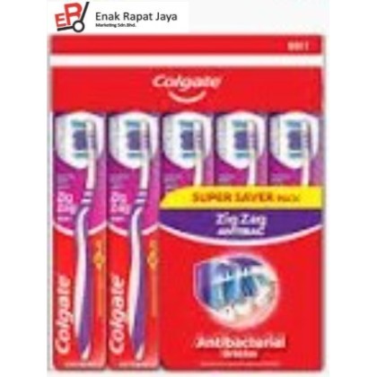 COLGATE TOOTHBRUSH (ZIG ZAG) (SOFT) [5'sx12bags]