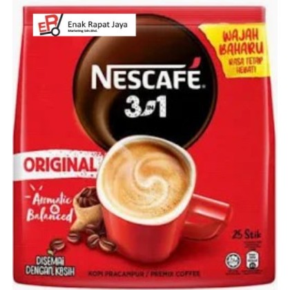 NESCAFE 3 IN 1 FOC 5 STICKS [25's+5's]