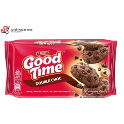 GOOD TIME DOUBLE CHOCOCHIPS COOKIES [6outersx12packsx22g]