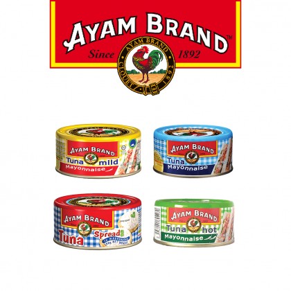AYAM TUNA (MAYONNAISE / MILD MAYONNAISE / SPREAD / HOT MAYONNAISE) [160g]