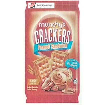 MUNCHY'S CRACKERS PEANUT SANDWICH  [276g]