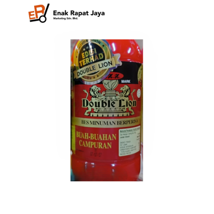 DOUBLE LION FLAVOURED CONCENTRADE [495ml] (BUAH CAMPURAN)