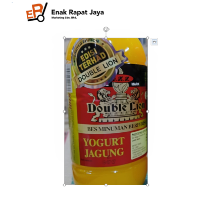 DOUBLE LION FLAVOURED CONCENTRADE [495ml] ( YOGURT JAGUNG)