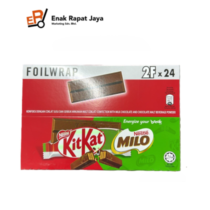 KIT KAT MILO 2F FOIL WRAP [24pcsx20outersx17g]