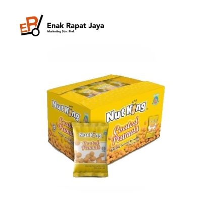 NUTS KING COATED PEANUTS (YELLOW) [36pkx12g]