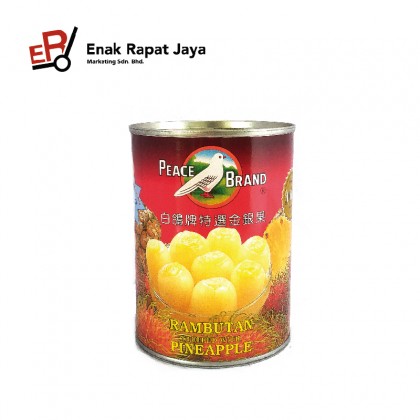 PEACE RAMBUTAN w PINEAPPLE [565g]