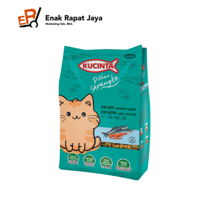 KU CINTA SARDINE WITH PRAWNS CAT FOOD [1kg]