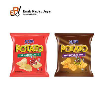 ROTA POTATO CHIPS (BBQ/HOT & SPICY) [12pk x 70g]