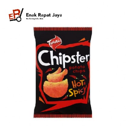 CHIPSTER (FLAMING BBQ / HOT & SPICY / ORIGINAL / SOUR CREAM N ONION) [130g]