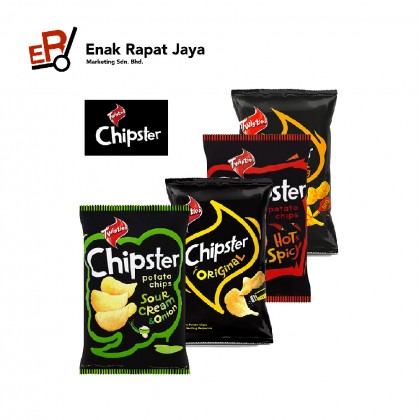 CHIPSTER (FLAMING BBQ / HOT & SPICY / ORIGINAL / SOUR CREAM N ONION) [130g]