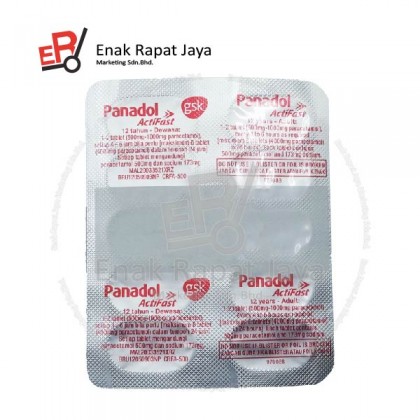 PANADOL ACTIFAST 500MG  (10 tablets)