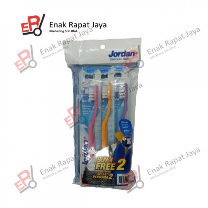 JORDAN TOOTHBRUSH SMILE (HARD) (4+2) 