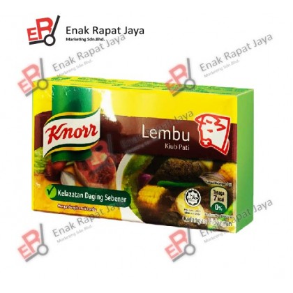 KNORR BEEF CUBE [6cubesx24pkx2outer]